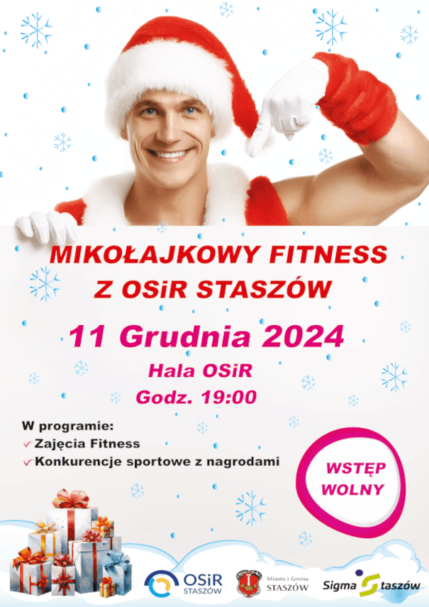 Mikołajkowy Fitness z OSiR Staszów